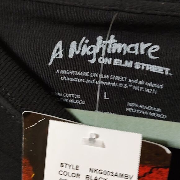 A Nightmare on Elm  Street Tshirt Ready or Not Here I Come  Sz L - Picture 3 of 4
